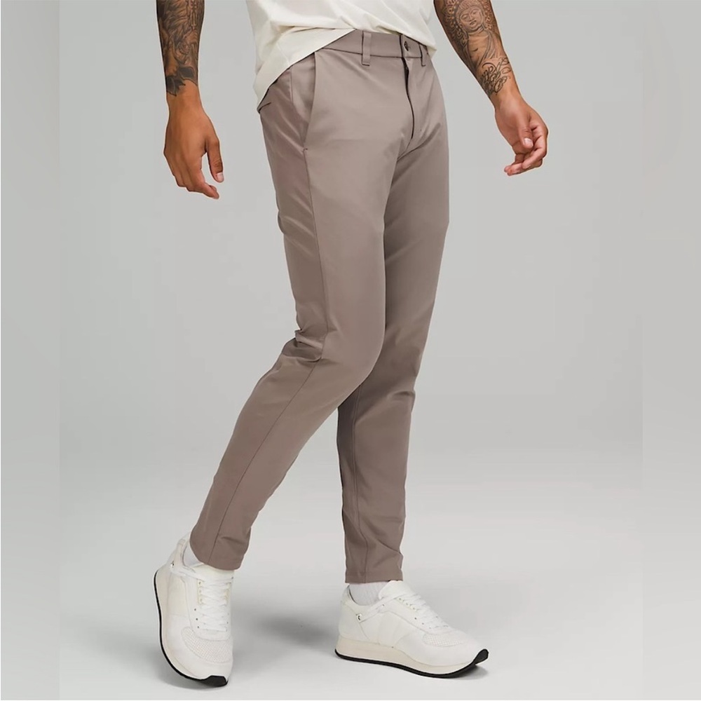 Lulu lemon Commission Slim-Fit Pant 28” Warpstream Online Carbon Dust Size 30